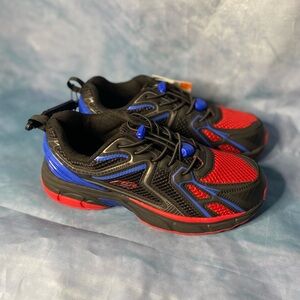 Avia Kids Sneakers - Black, Red, and Blue
